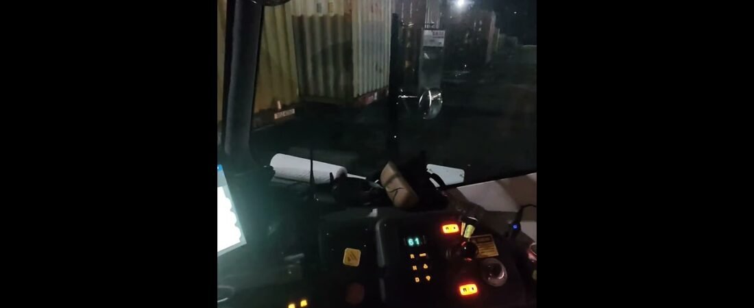 Truckers learn to improvise early in their careers.
