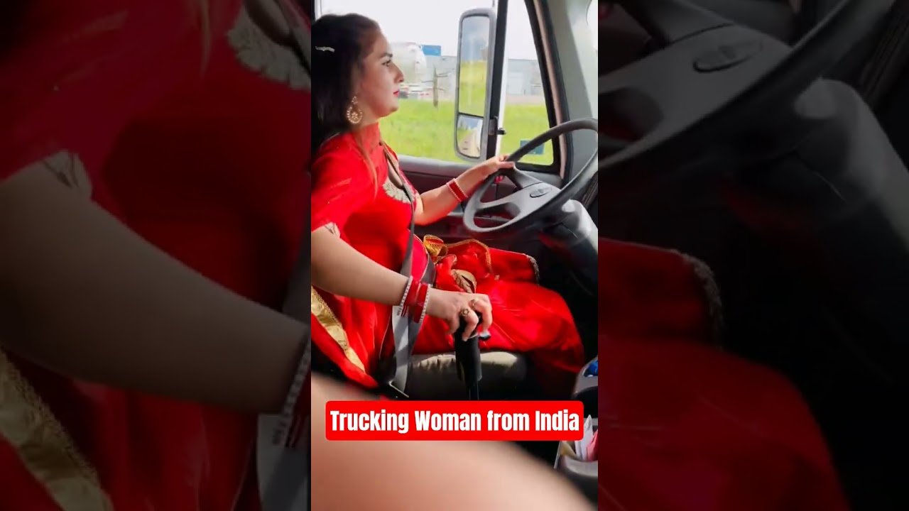 Trucking Girl from INDIA #truck #truckdriver #trucking #women #india #indian