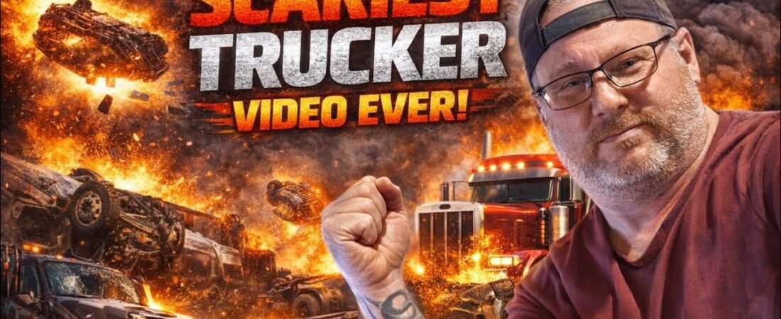 Trucking doesn’t get any SCARIER than this, Driver!
