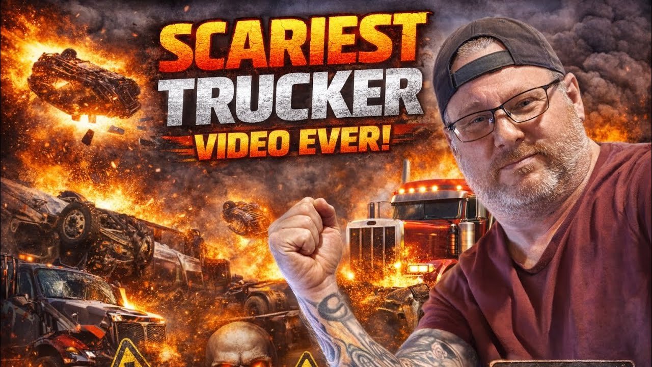 Trucking doesn’t get any SCARIER than this, Driver!