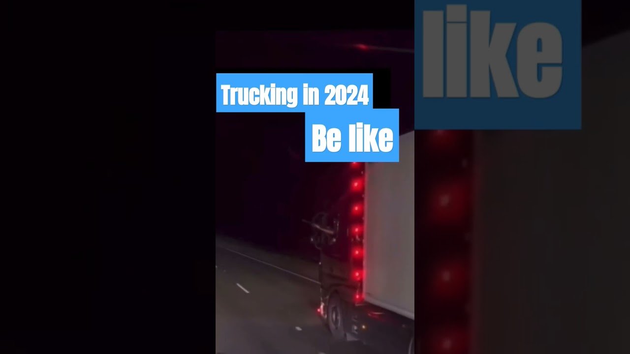 Trucking in 2024! This is the NEW NORMAL. Grab your Gat and get used to it.