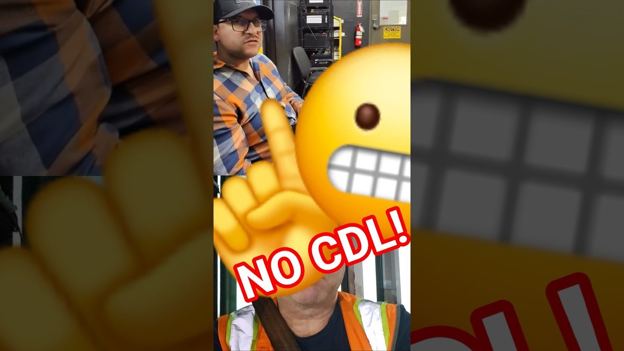 UNDERCOVER TRUCKER EXPOSED DRIVER WITH NO CDL!