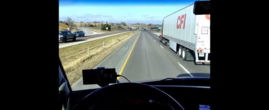 Using a Gatorade bottle while driving a Semi Truck is easy. But is it a DOT Violation? (2)