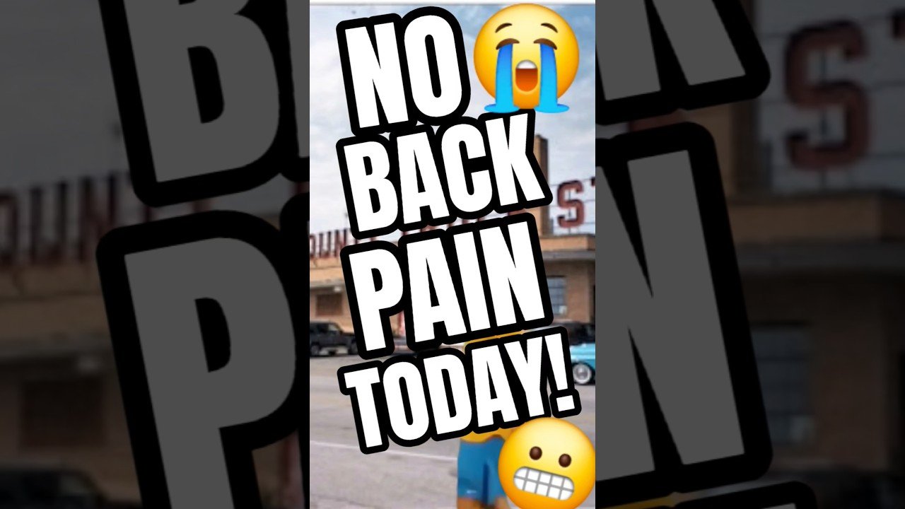 WALKING TO THE TRUCKSTOP WITHOUT BACK PAIN IS RARE FOR TRUCKERS. This is that moment.