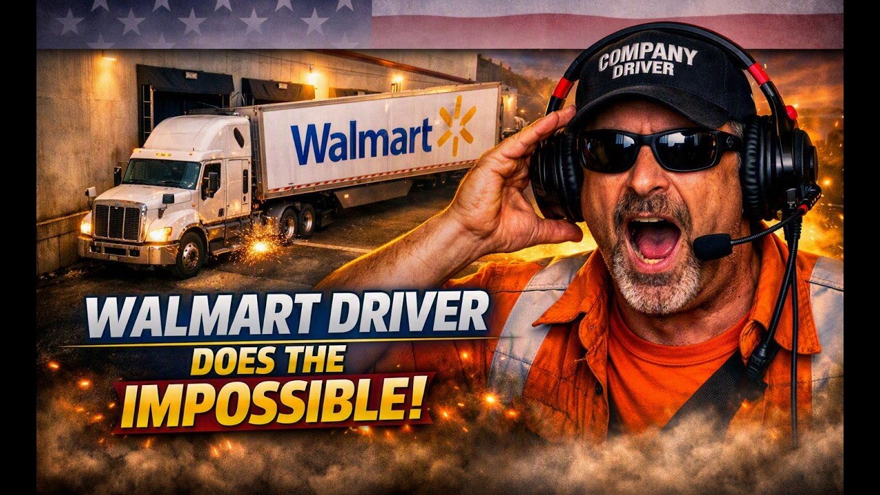WALMART DRIVER DOES THE IMPOSSIBLE!