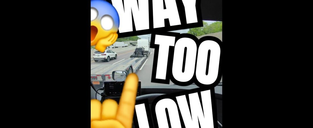 WAY TOO LOW! This lowboy broke all the rules!