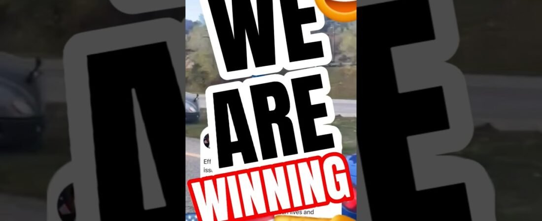 WE ARE WINNING! This looks really good for trucking.