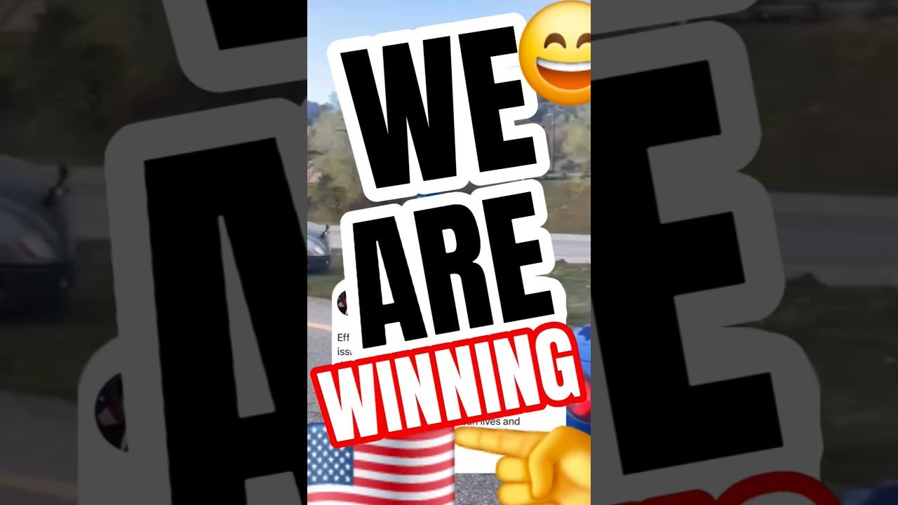 WE ARE WINNING! This looks really good for trucking.