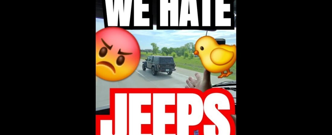 WE HATE JEEPS! JEEPS HAVE GOT TO GO! We hate them and your rubber ducks.