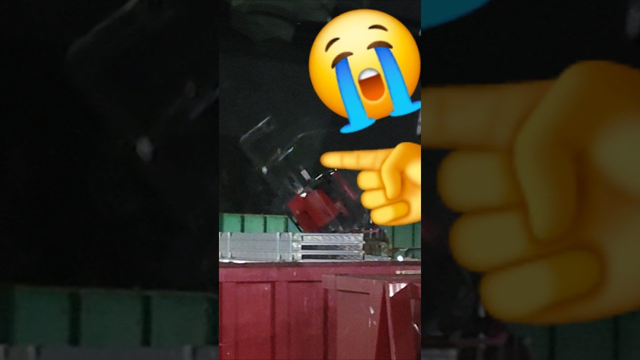 WE LOST A FORKLIFT TONIGHT, BUT IT WILL NEVER BE FORGOTTEN!