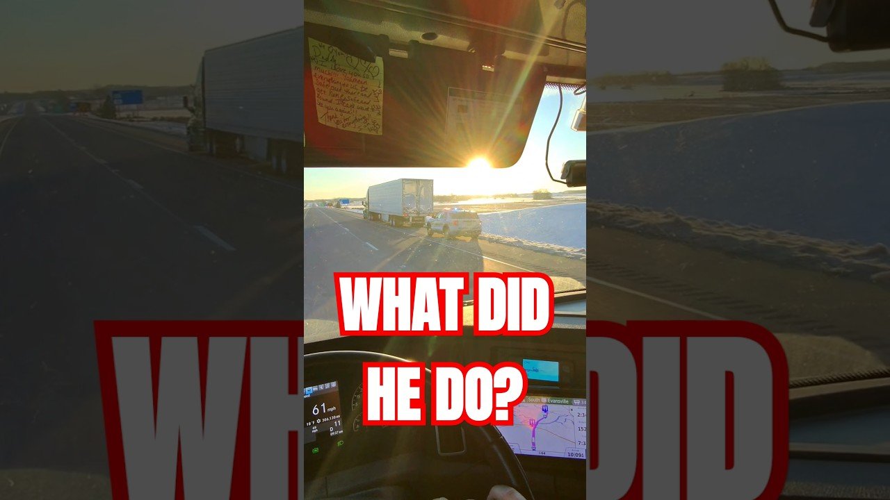 WHAT DID HE DO? This trucker is about to lose everything.