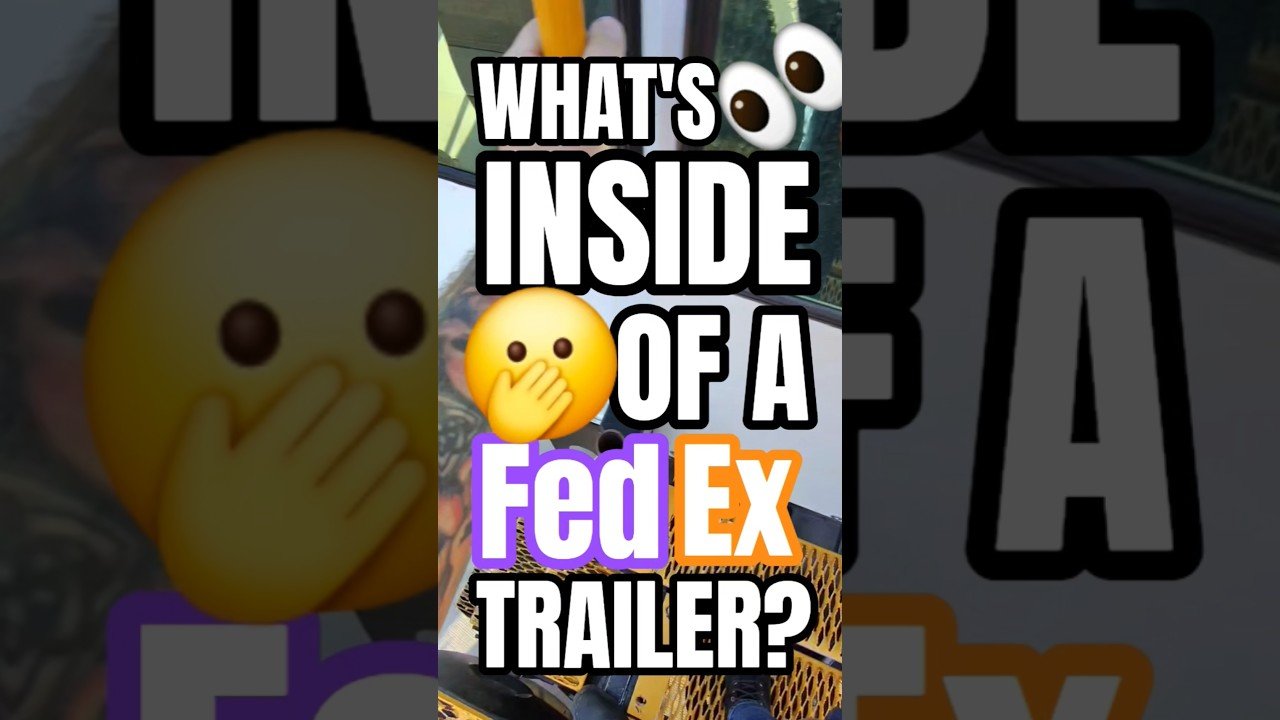 WHAT’S INSIDE OF A FEDEX SEMI TRAILER? HERE’S A FULL TOUR EXPOSING ALL THEIR SECRETS.