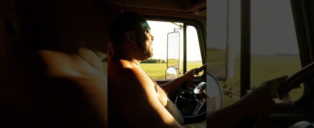 WHAT’S YOUR LIFE HACK TO STAY SANE OUT THERE ON THE ROAD DRIVER? DRIVING IN MY BIRTHDAY SUIT!