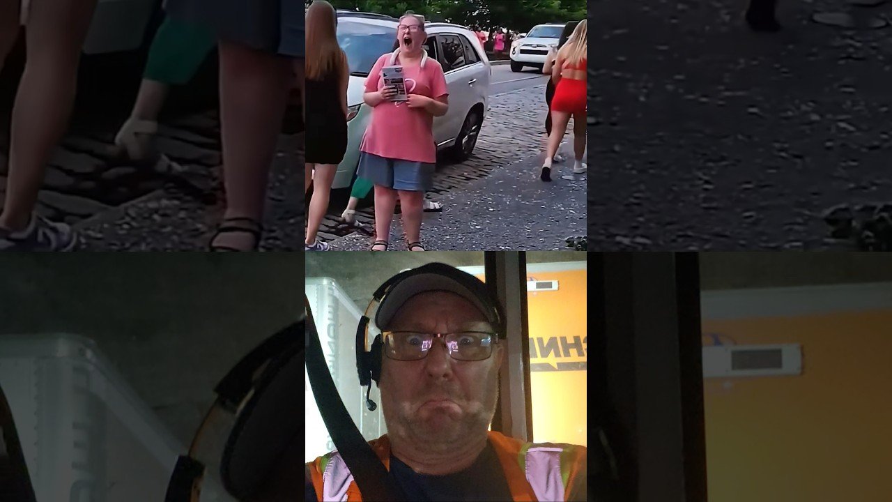 WHEN SCARING PEOPLE GOES WRONG, DRIVER!