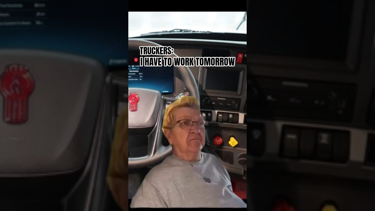 WHEN TRUCKERS DONT GET A DAY OFF, PEOPLE GET ANGRY!