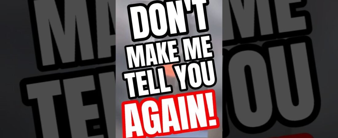WHEN TRUCKERS HAVE HAD ENOUGH! THIS IS YOUR ONLY WARNING!