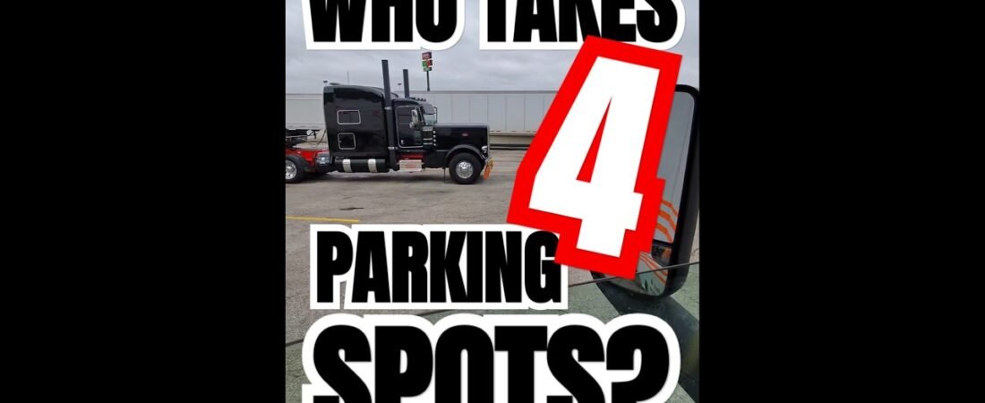WHO TAKES UP 4 PARKING SPOTS? Would you make them move?