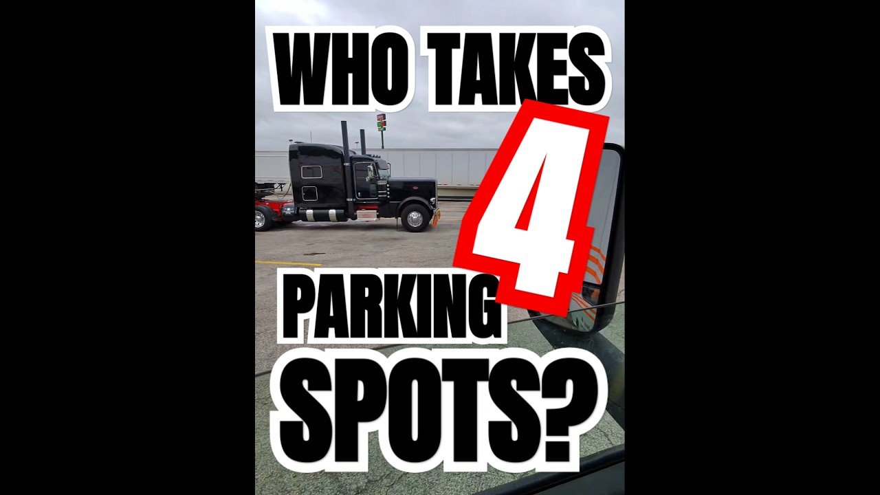WHO TAKES UP 4 PARKING SPOTS? Would you make them move?