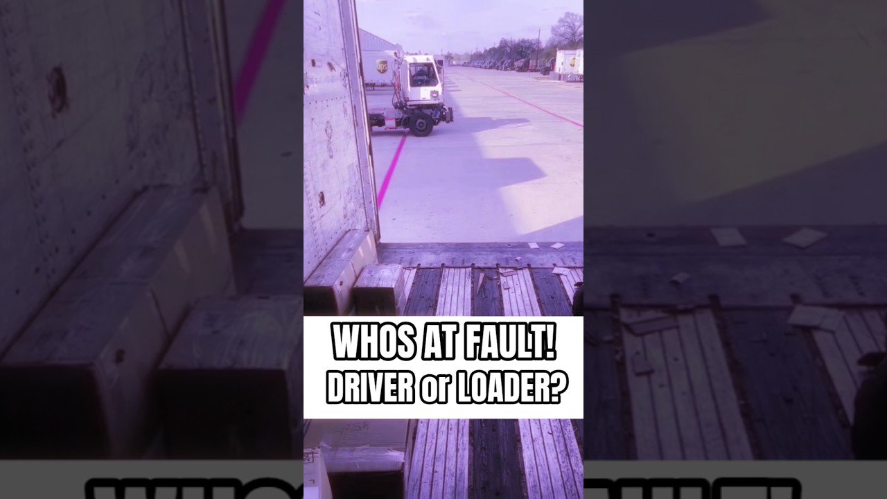 WHO’S AT FAULT HERE? THE DRIVER OR THE LOADER?