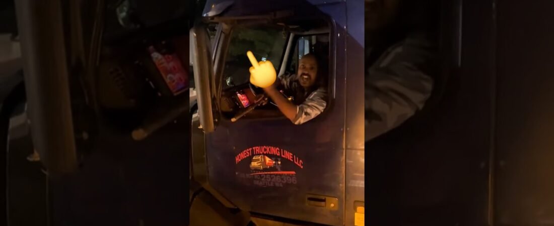 WHY DID HE SHOW HIS MIDDLE FINGER? Let us know in the comments.