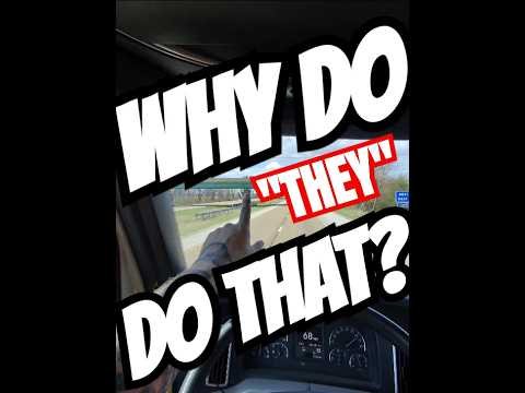 WHY DO “THEY” DO THAT? Don’t they know we can see them?