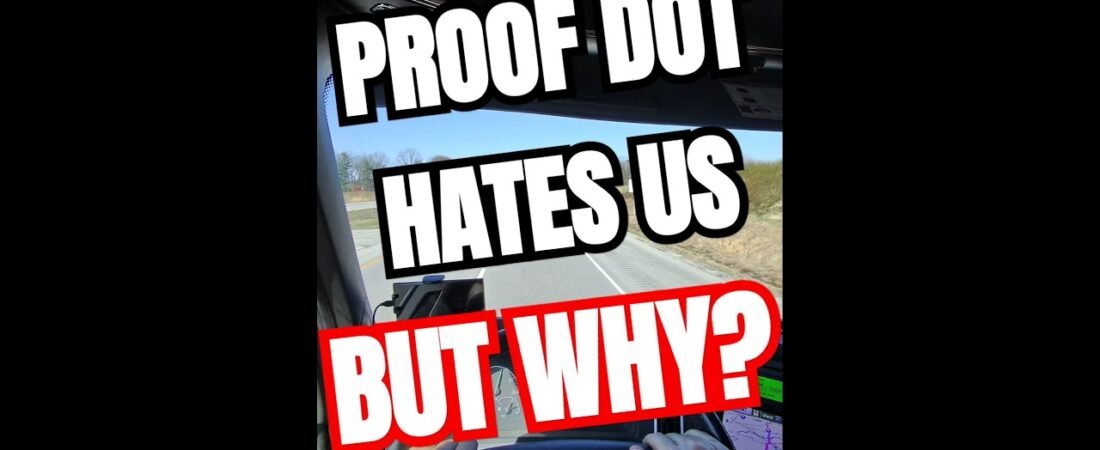 WHY DOES DOT HATE US? This might be harsh to hear, but it’s true.