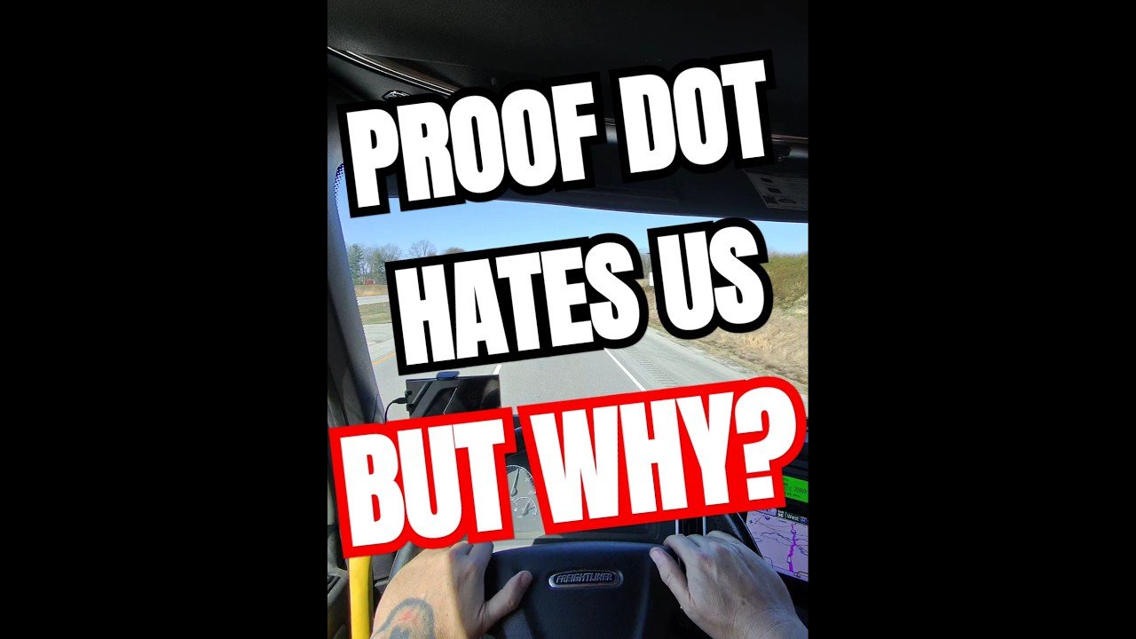 WHY DOES DOT HATE US? This might be harsh to hear, but it’s true.