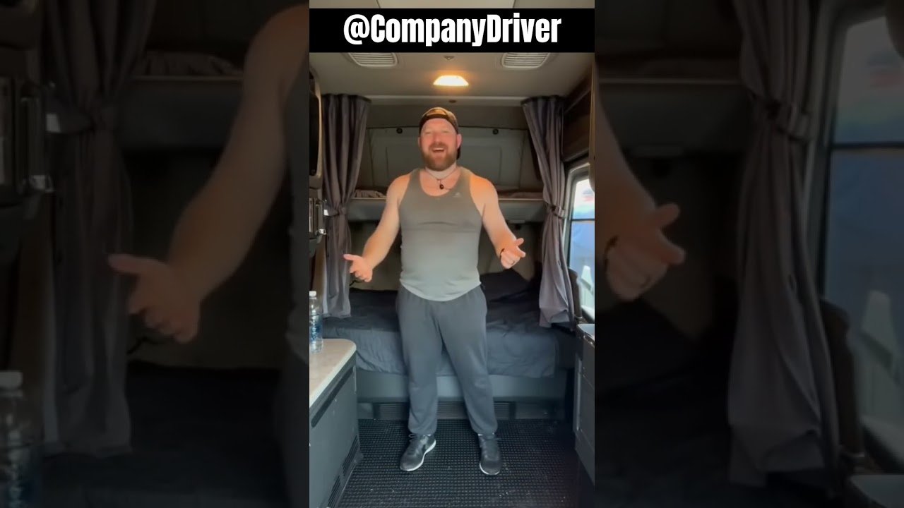 WHY IS THAT TRUCK SHAKING AND ROCKING LIKE THAT AT THE TRUCKSTOP?