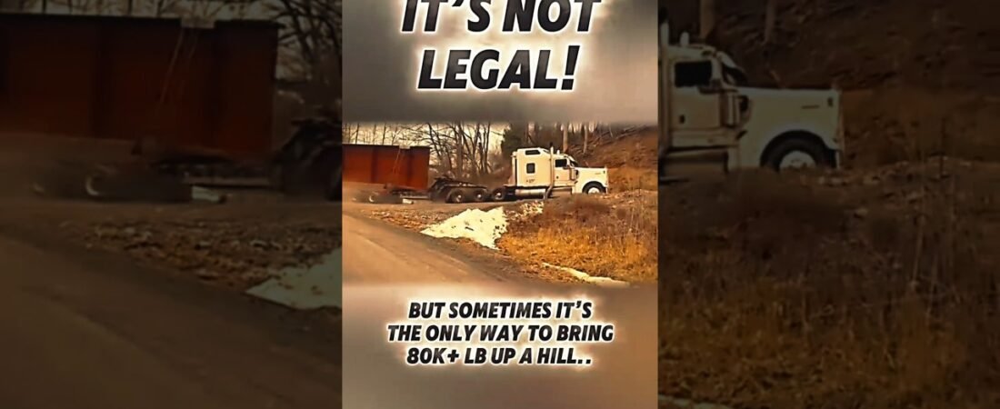 WHY IS THIS ILLEGAL, DRIVER? Going FAST is Trucking!