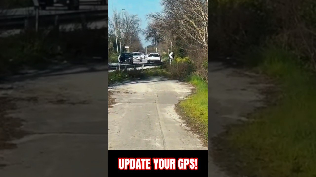 WHY YOU SHOULD ALWAYS UPDATE YOUR GPS, DRIVER!