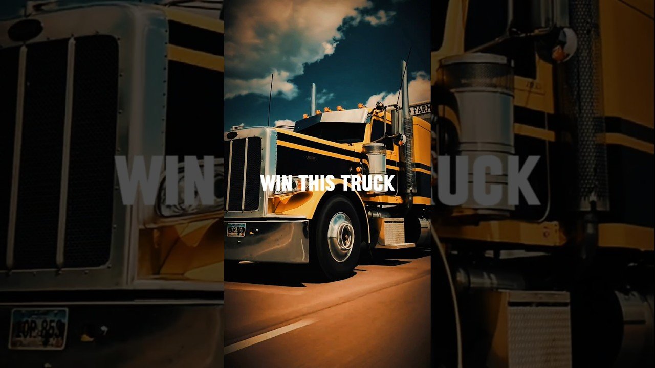 WIN THIS CUSTOM BUILT AMERICAN PETERBILT SEMI TRUCK!