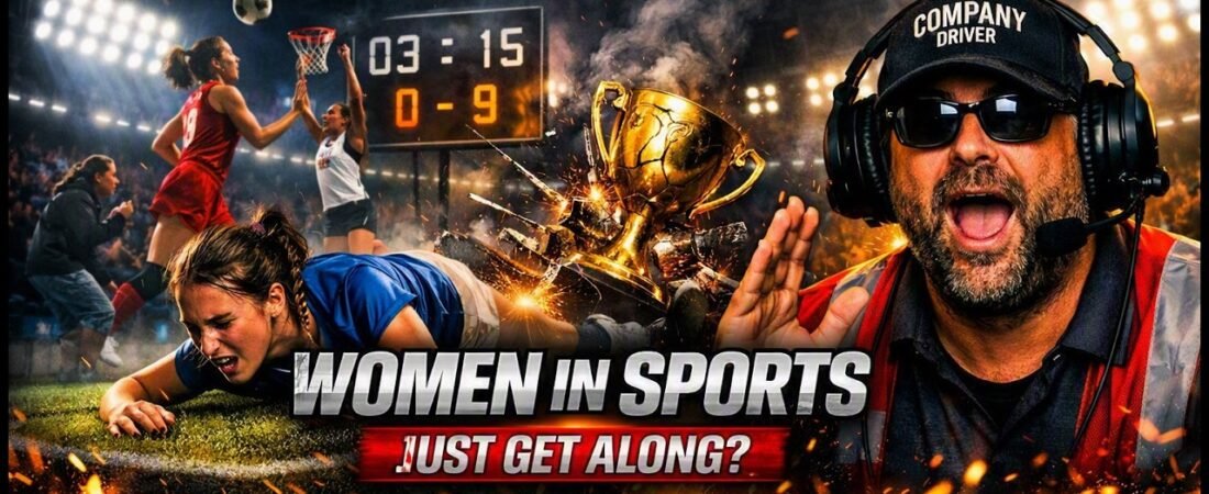 WOMEN SPORTS IS EMBARRASSING – If You Laugh, You’re a Trucker #82