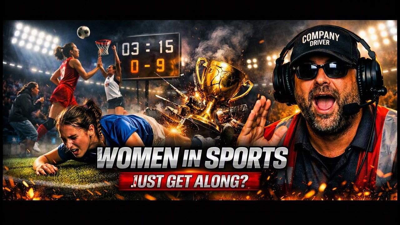 WOMEN SPORTS IS EMBARRASSING – If You Laugh, You’re a Trucker #82