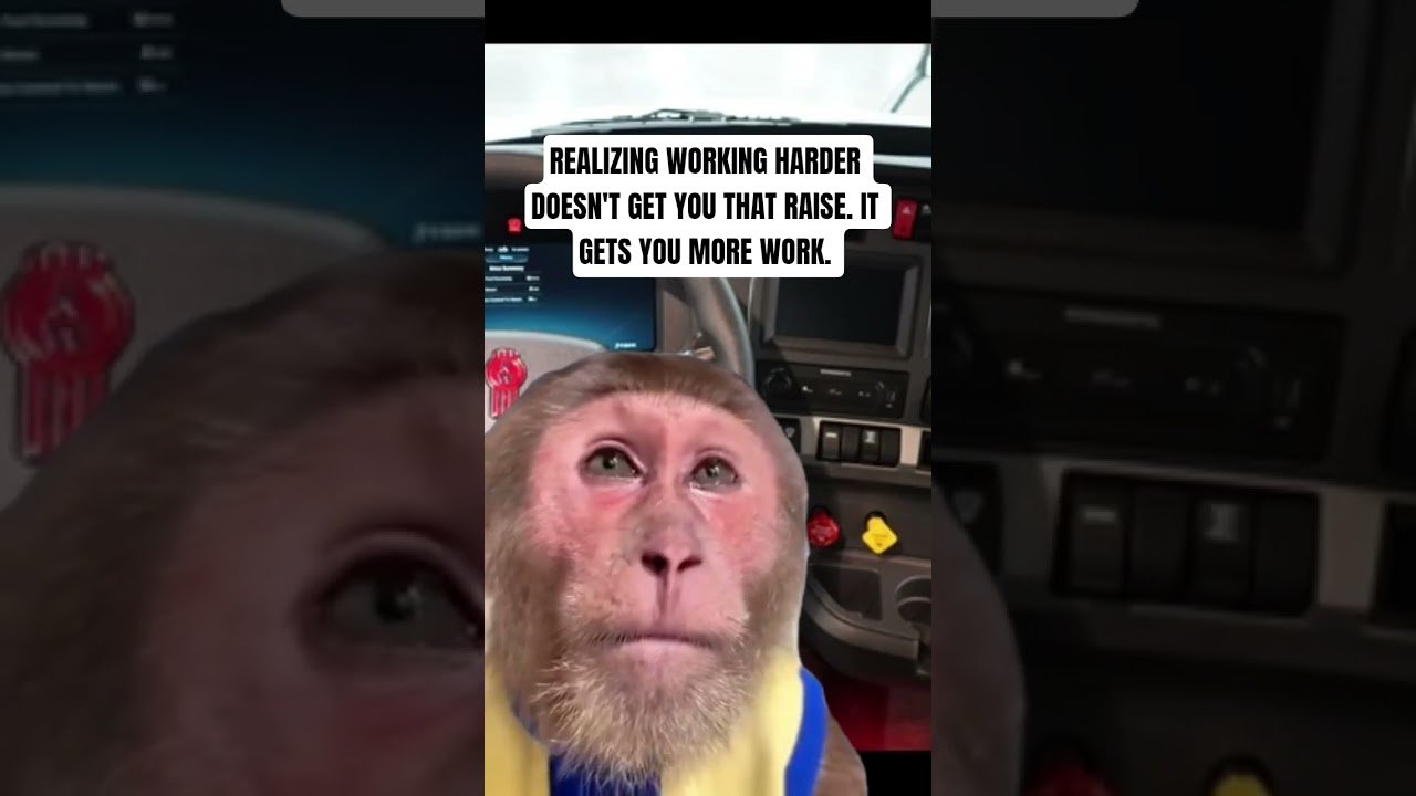 WORKING HARDER DOESNT GET YOU THAT RAISE. IT GETS YOU MORE WORK.