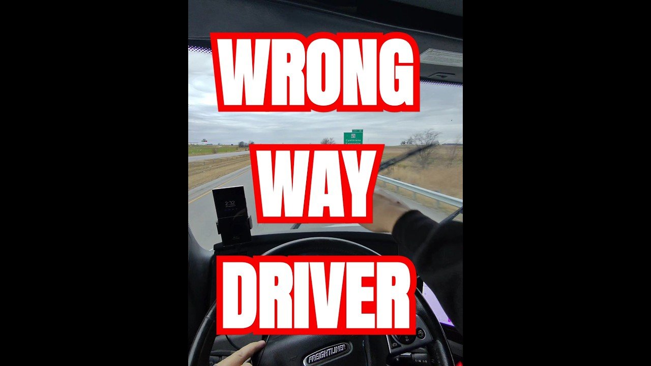 WRONG WAY DRIVER MAKES U-TURN ON THE FREEWAY! We all almost died today getting home for Christmas 🎄