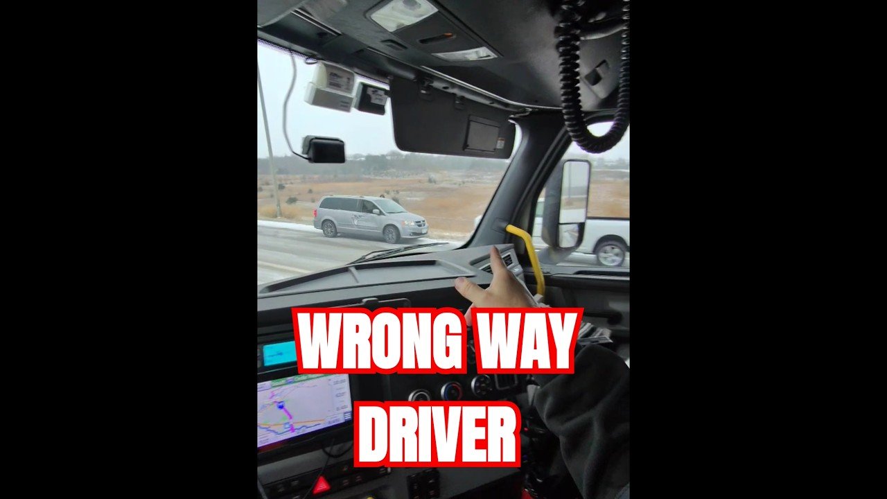 WRONG WAY DRIVER ON THE ICY HIGHWAY! I found the WOMAN responsible for EVERYTHING!