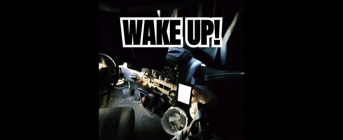 Waking up in a Big Rig far away from family. This is what that looks like.