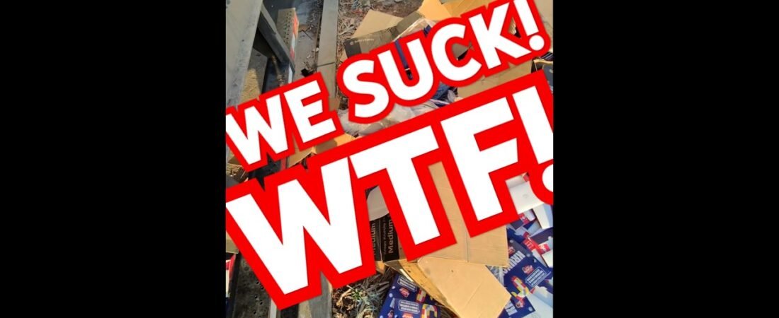 We do this to ourselves. Truckers have to do better.
