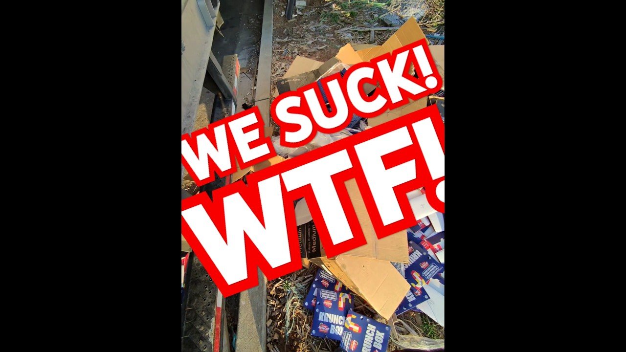We do this to ourselves. Truckers have to do better.