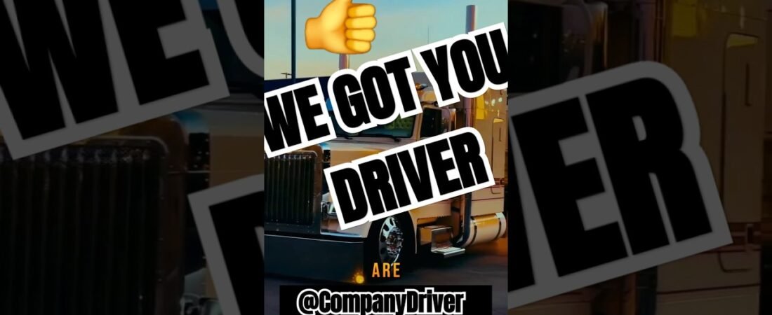 We got you, driver. We are proud of you. Truckers Support is necessary!