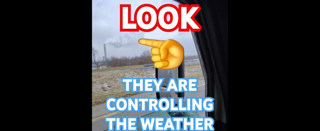 Weather machines are controlling the clouds and the rain.