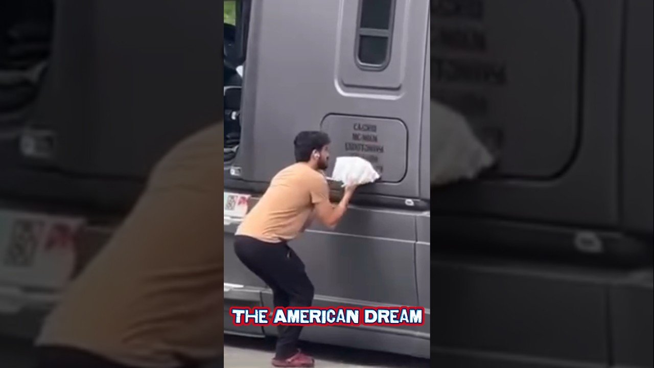 Welcome to Trucking! This is what Living The American Dream looks like.