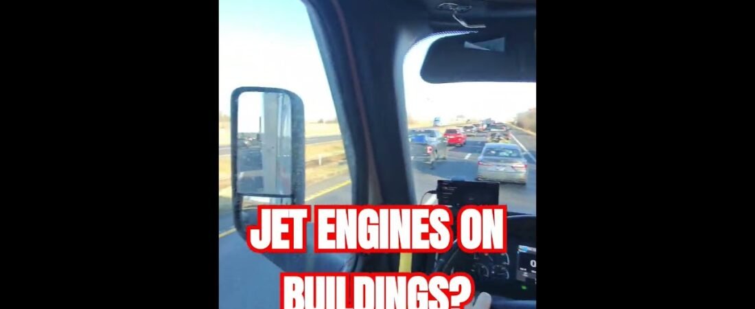 What are the JET ENGINES for on these buildings?