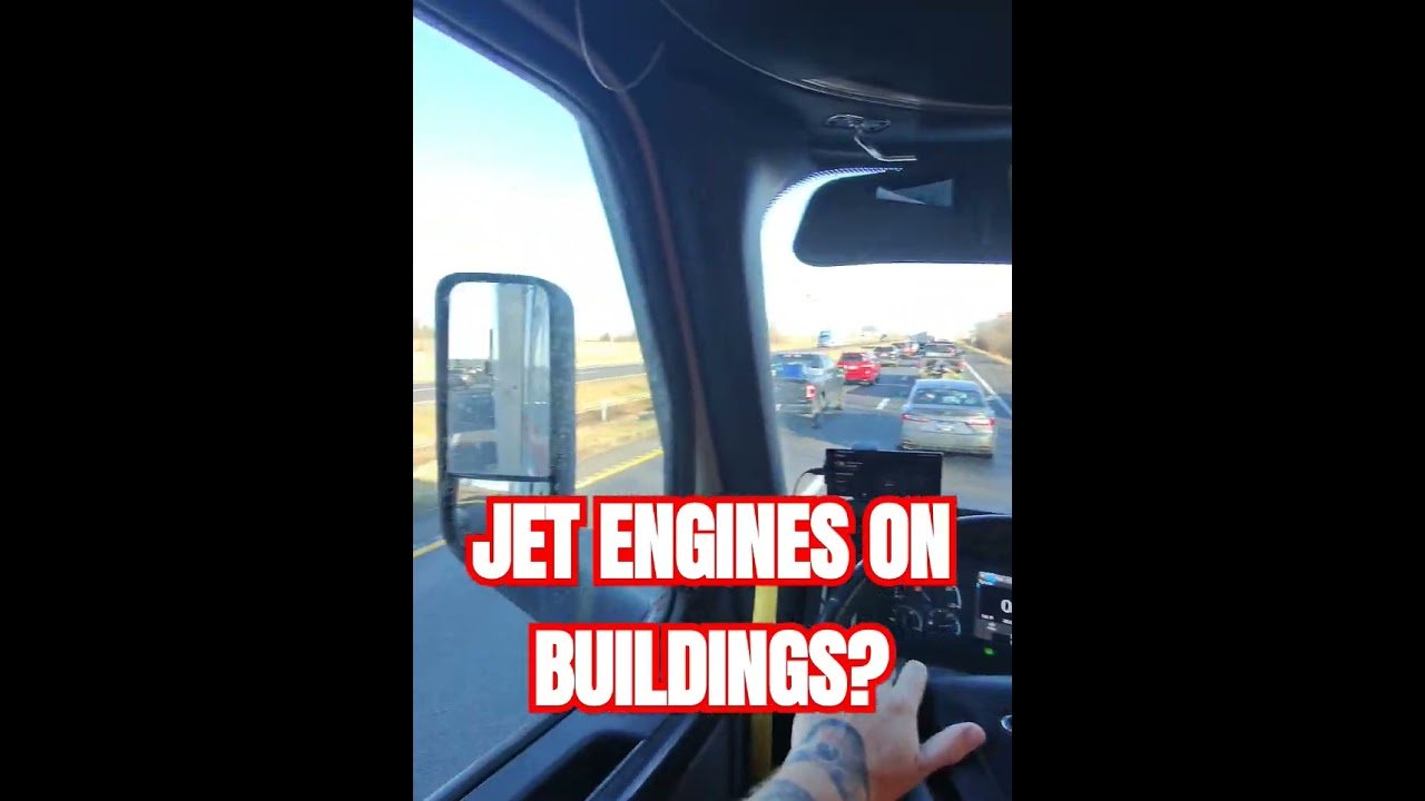 What are the JET ENGINES for on these buildings?