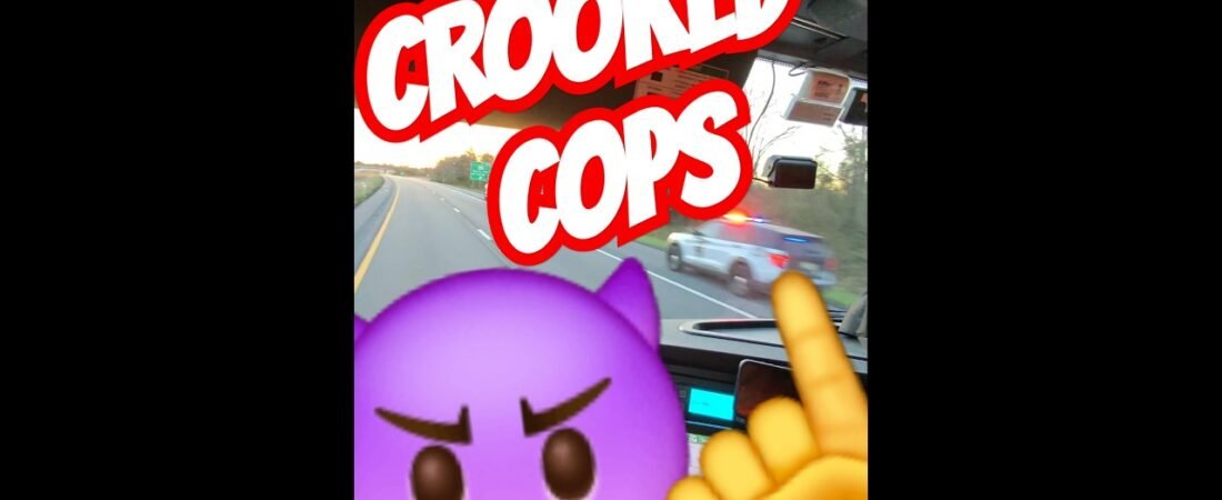What are these COPS doing? This isn’t normal. These DOT OFFICERS are up to something. CROOKED COPS