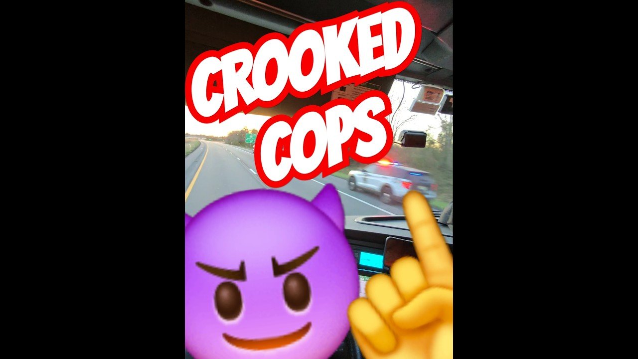 What are these COPS doing? This isn’t normal. These DOT OFFICERS are up to something. CROOKED COPS