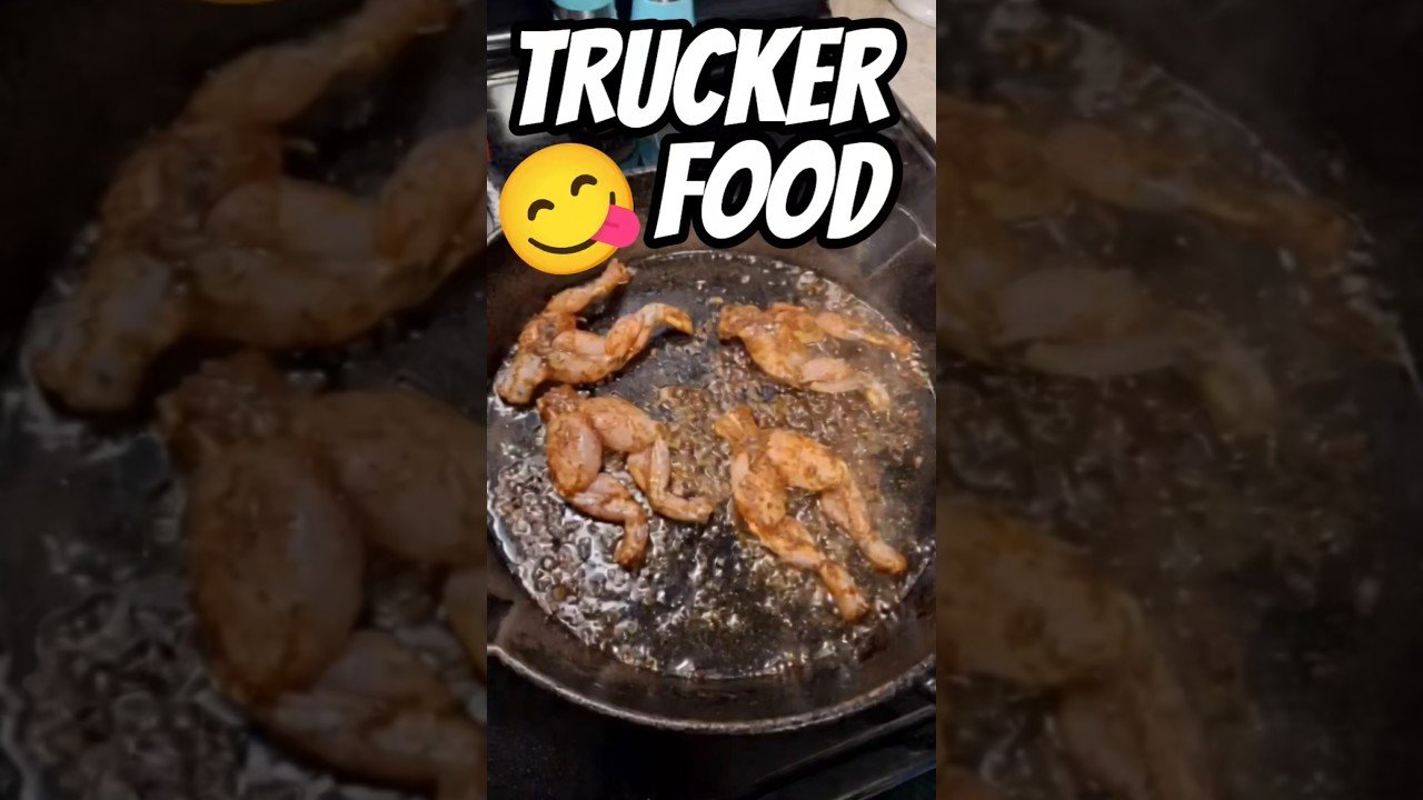 What do Truckers eat at home?