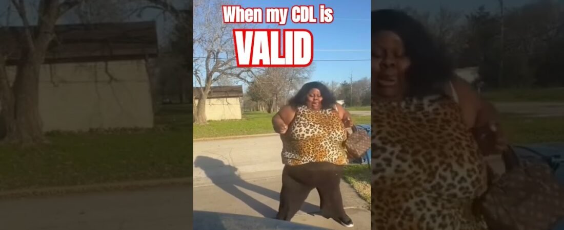 What it’s like to have a VALID CDL. It’s hard being legit out here on the road these days.