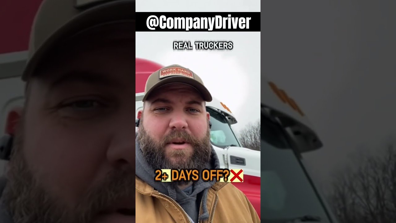 What makes a real trucker? No Time Off is the what this trucker says. Do you agree?