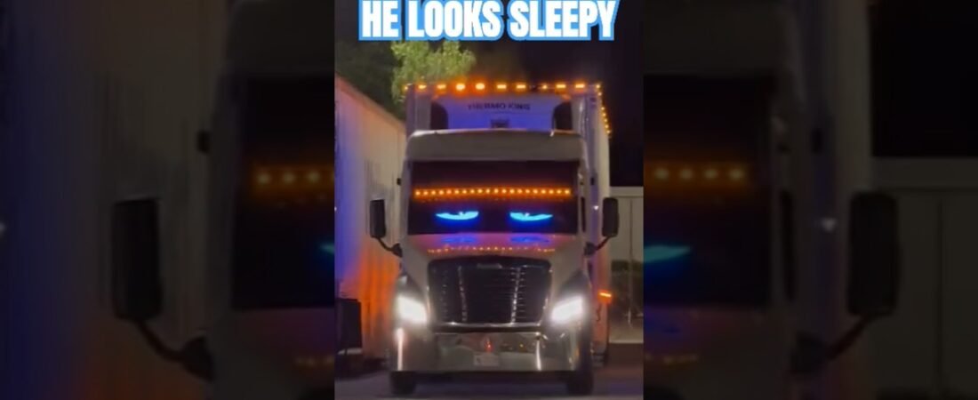 What this SLEEPY Trucker did will make you feel better about yourself. This is TRUCKING!
